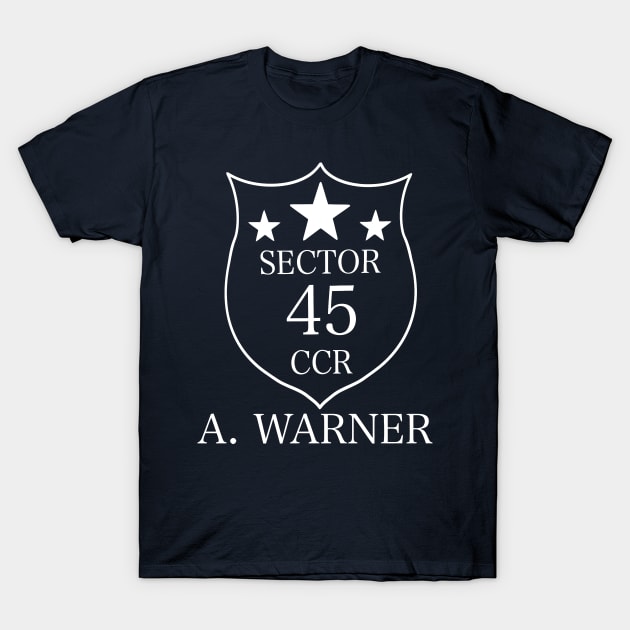 Aaron Warner Sector 45 ccr T-Shirt by darkARTprint